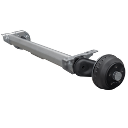 Essieu freiné AL-KO COMPACT pour remorque / dépanneuse 1350kg 1260mm 1630mm 5x112