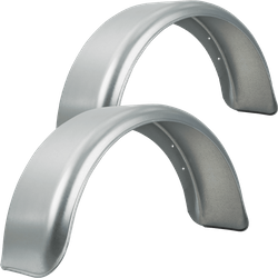 KIt de deux garde-boue pour remorque 14-15" DE HAAN HR 2075, passages de roues 750/200mm