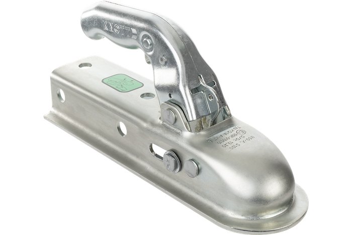 Attelage à boule KNOTT KQ14-A pour remorque de 1400kg avec timon carré de 50mm