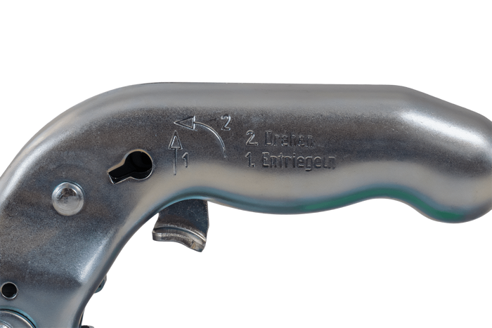 Attelage à boule KNOTT K7.5-M pour remorque de 750 kg avec timon carré de 70 mm