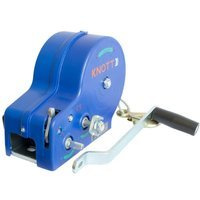 Treuil 1135 kg Knott à câble, boîtier bleu