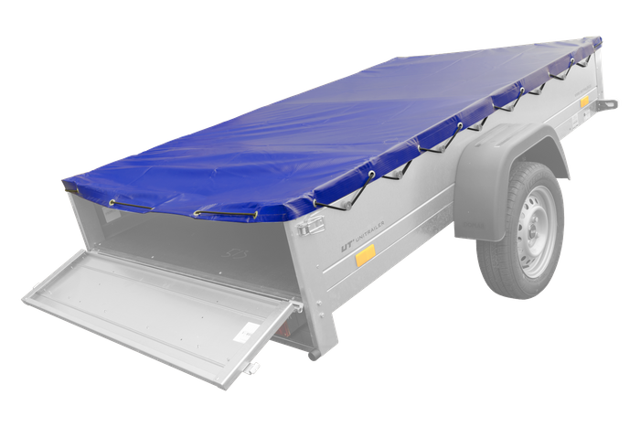 Bâche plate bleue pour remorque Garden Trailer 230 KIPP