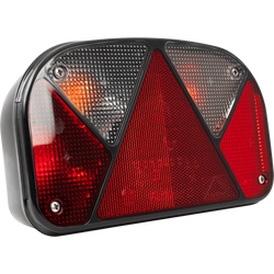 Feu arrière ASPÖCK Multipoint II, 6 fonctions, gauche