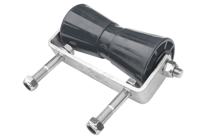 Diabolo pour remorque bateau avec support RDZ (noir)