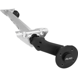 Essieu non freiné AL-KO OPTIMA pour remorque 750kg 1130mm 1540mm 4x100