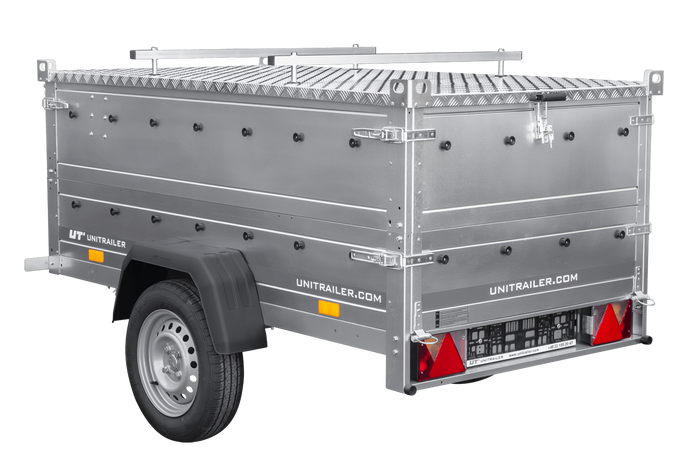 Remorque avec capot Garden Trailer 200 KIPP 200x106 cm