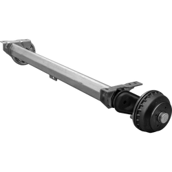 Essieu freiné AL-KO COMPACT pour remorque / dépanneuse 1350kg 1260mm 1630mm 4x100