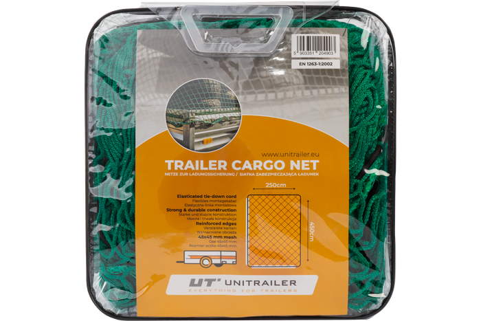 Filet pour remorques 2500x4500 avec cordon élastique