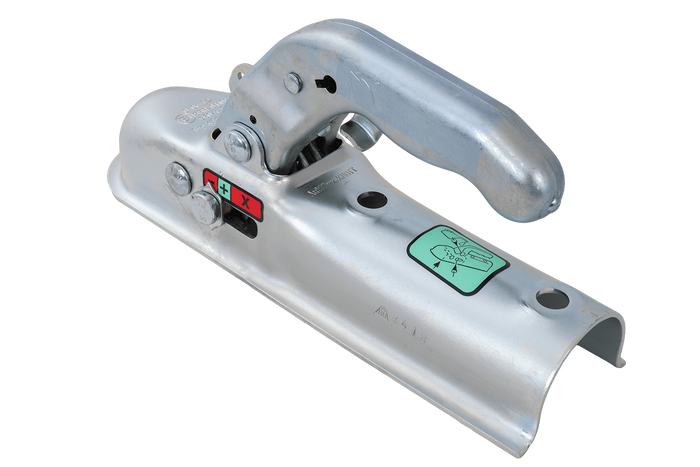 Attelage à boule KNOTT K7.5-C pour remorque de 750 kg avec timon tubulaire de 50 mm