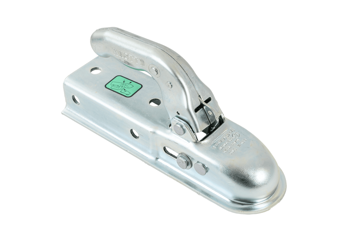 Attelage à boule KNOTT KQ14-B pour remorque 1400 kg avec timon carré de 60 mm