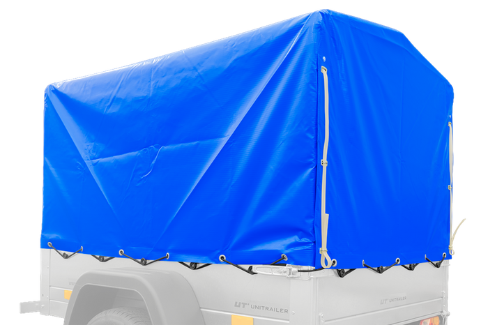 Bâche haute bleue pour la remorques 150x106 cm Garden Trailer 150 KIPP