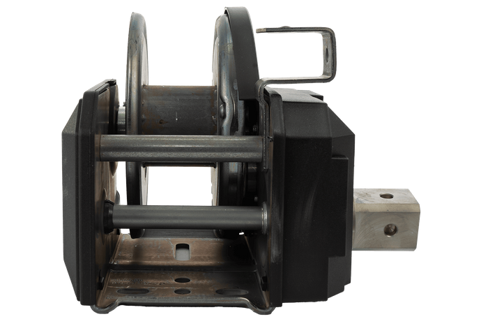 Treuil manuel pour remorque dépanneuse AL-KO 900kg avec frein et déroulement automatique