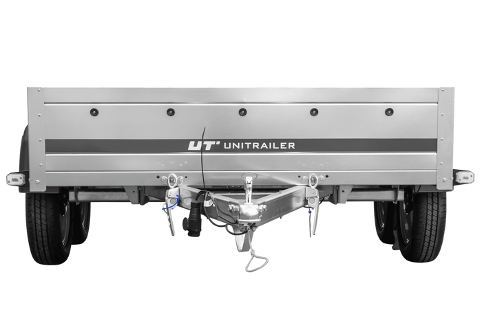 Remorque à deux essieux 264x150 UNITRAILER GARDEN 265/2 KIPP