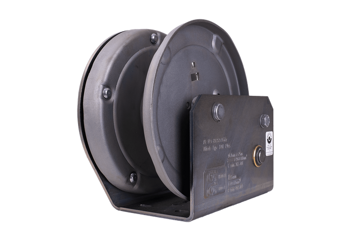 Treuil manuel pour remorque dépanneuse AL-KO 1150 kg avec frein et déroulement automatique