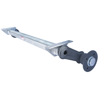 Essieu non freiné KNOTT VG7-L pour remorque 750kg 1125mm 1615mm 4x100