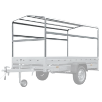 Arceau H-1100 pour bâche de remorque UNITRAILER GARDEN 265 KIPP