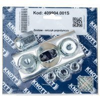 Palonnier KNOTT pour remorque simple essieu