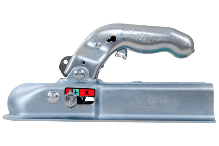 Attelage à boule KNOTT K7.5-M pour remorque de 750 kg avec timon carré de 70 mm