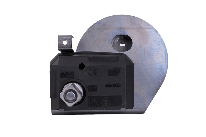 Treuil manuel pour remorque dépanneuse AL-KO 1150 kg avec frein et déroulement automatique