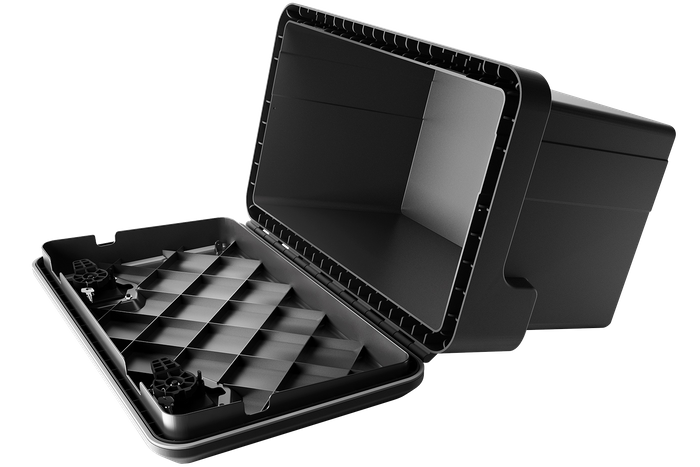 Boîte, coffre à outils  DAKEN 81006 WELVET 830x500x470mm 120l