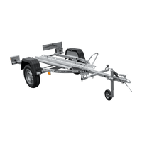 Remorque moto 225x111 UNITRAILER RIDER 1, PTAC 450 kg