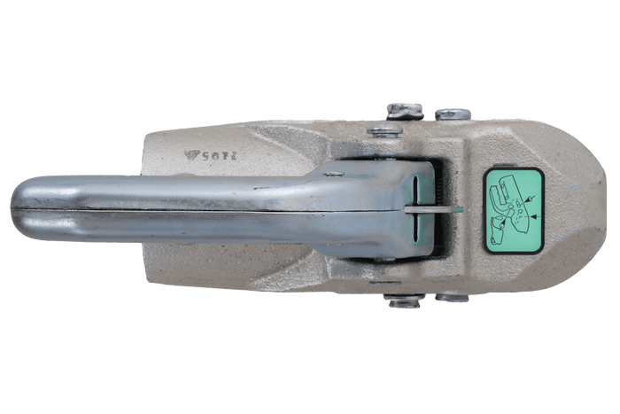Attelage à boule KNOTT K27-B pour remorque de 2 700 kg avec timon tubulaire de 45 mm, en fonte 