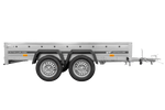 Remorque à deux essieux 264x150 UNITRAILER GARDEN 265/2 KIPP