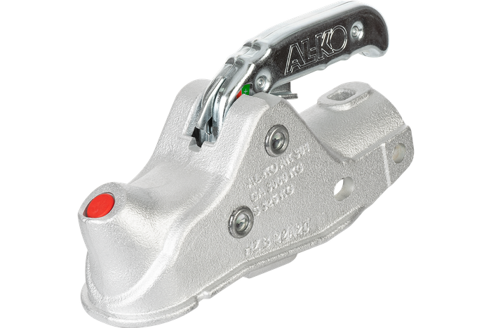 Attelage à boule AL-KO AK301 pour remorque 3000kg avec timon tubulaire de 50mm, fonte