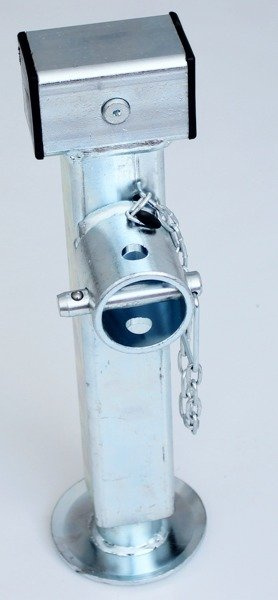 Ensemble béquille à manivelle Winterhoff SF 60-19-280 pour remorques et adaptateur