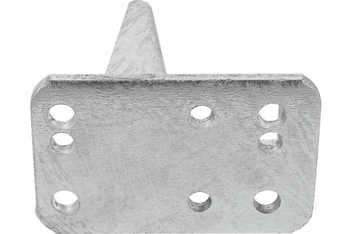Console porte-roue jockey AL-KO pour dispositifs de dépassement 161S, 251S