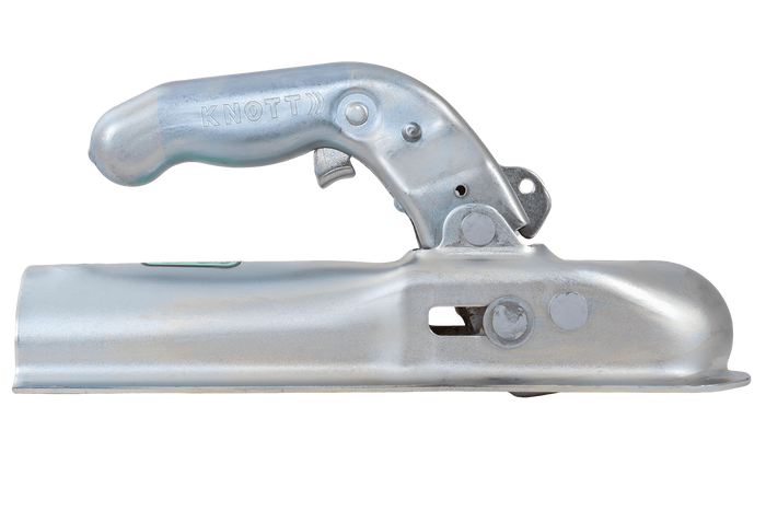 Attelage à boule KNOTT K7.5-C pour remorque de 750 kg avec timon tubulaire de 50 mm