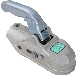 Attelage à boule KNOTT K27-B pour remorque de 2 700 kg avec timon tubulaire de 45 mm, en fonte 